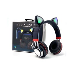AURICULARES INALÁMBRICOS BLUETOOTH ESTILO OREJA DE GATO M-01 MP3/CELULAR/PC NEGRO AURICULARES INALÁMBRICOS BLUETOOTH ESTILO OREJA DE GATO M-01 MP3/CELULAR/PC NEGRO